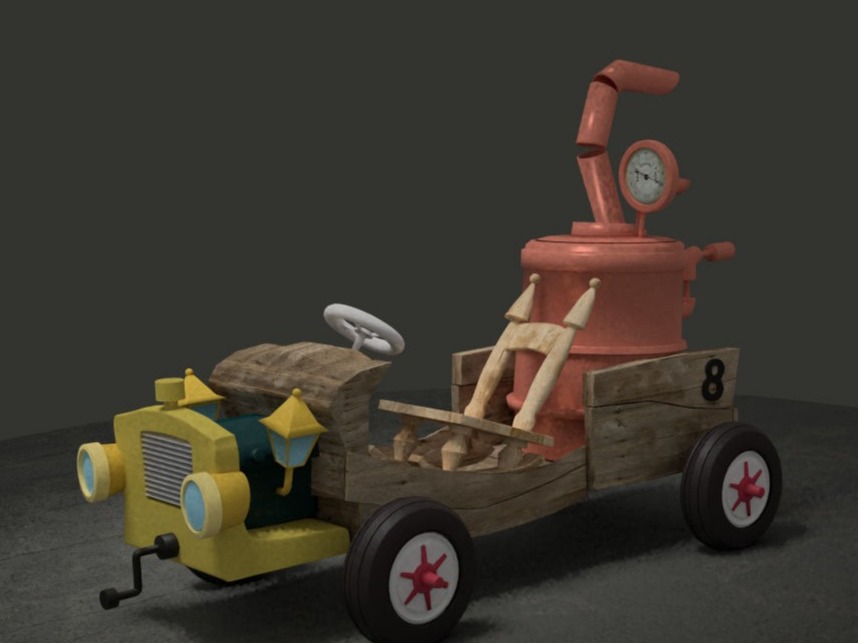 3d model made with Blender